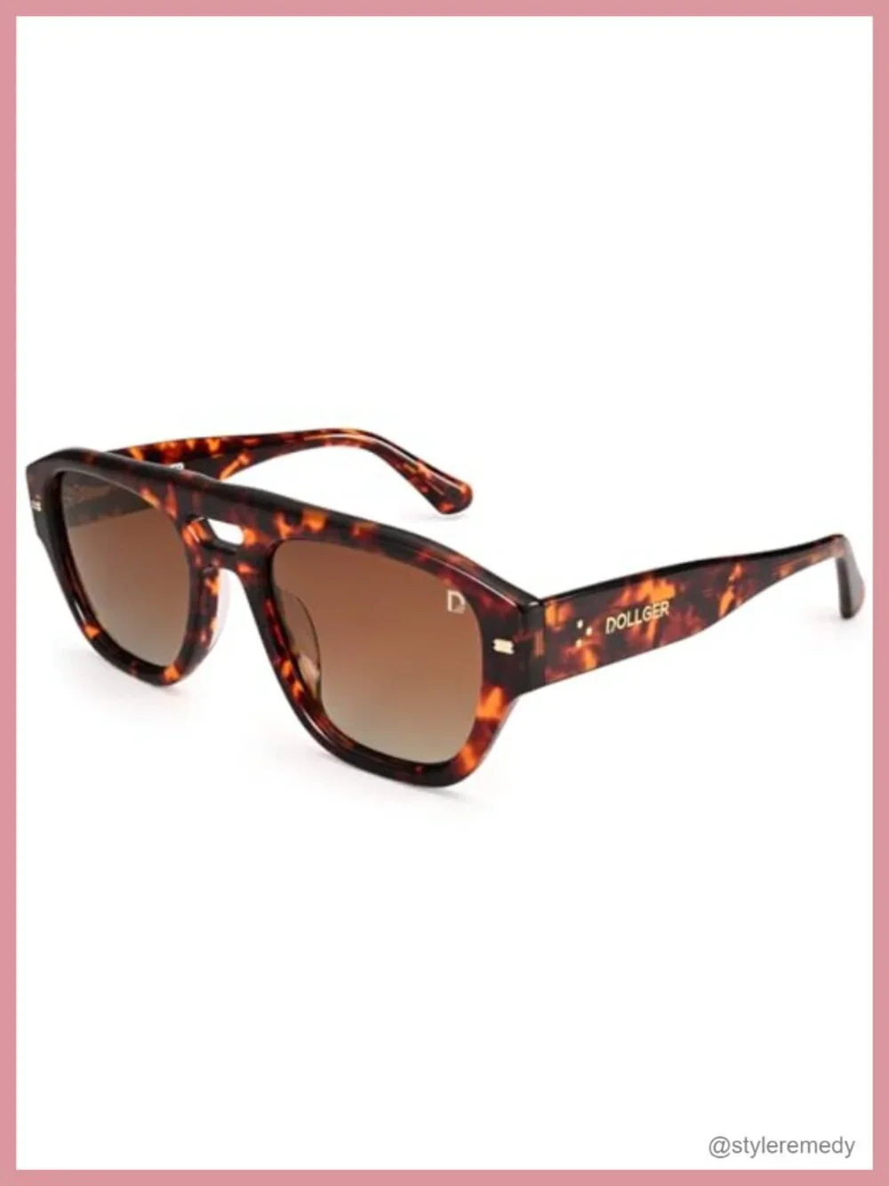 Polarized Aviator Sunglasses Oversized Acetate Square Designer UV Protection